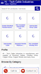 Mobile Screenshot of hitechcableindustries.com